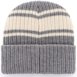 47 NHL Ottawa Senators Harbor Stripe Cuff Knit Beanie - Grey/White