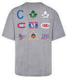 '47 Montreal Canadiens History Lock Foundtion Tee - Grey