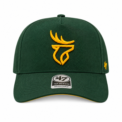 '47 CFL Edmonton Elks Hitch RF Adjustable Hat - Green