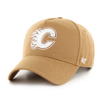 NHL Calgary Flames ’47 Brand Dune Ballpark MVP DT Adjustable Hat – Khaki