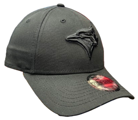 New Era MLB Toronto Blue Jays 9FORTY Adjustable Stretch Snapback Hat - Black/Black