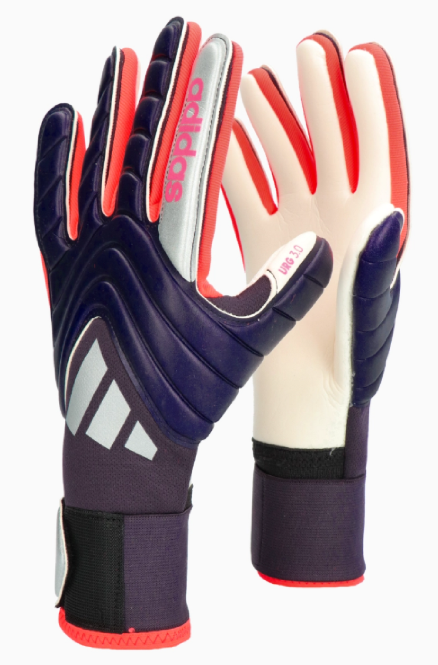 Adidas Unisex Adult Copa League Goalie Gloves - Aurora Black/Metallic/Turbo (IX3831)