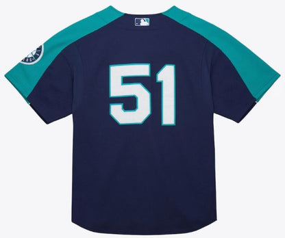 Mitchell & Ness MLB Ichiro Suzuki Seattle Mariners 2006 Player Jersey - Navy