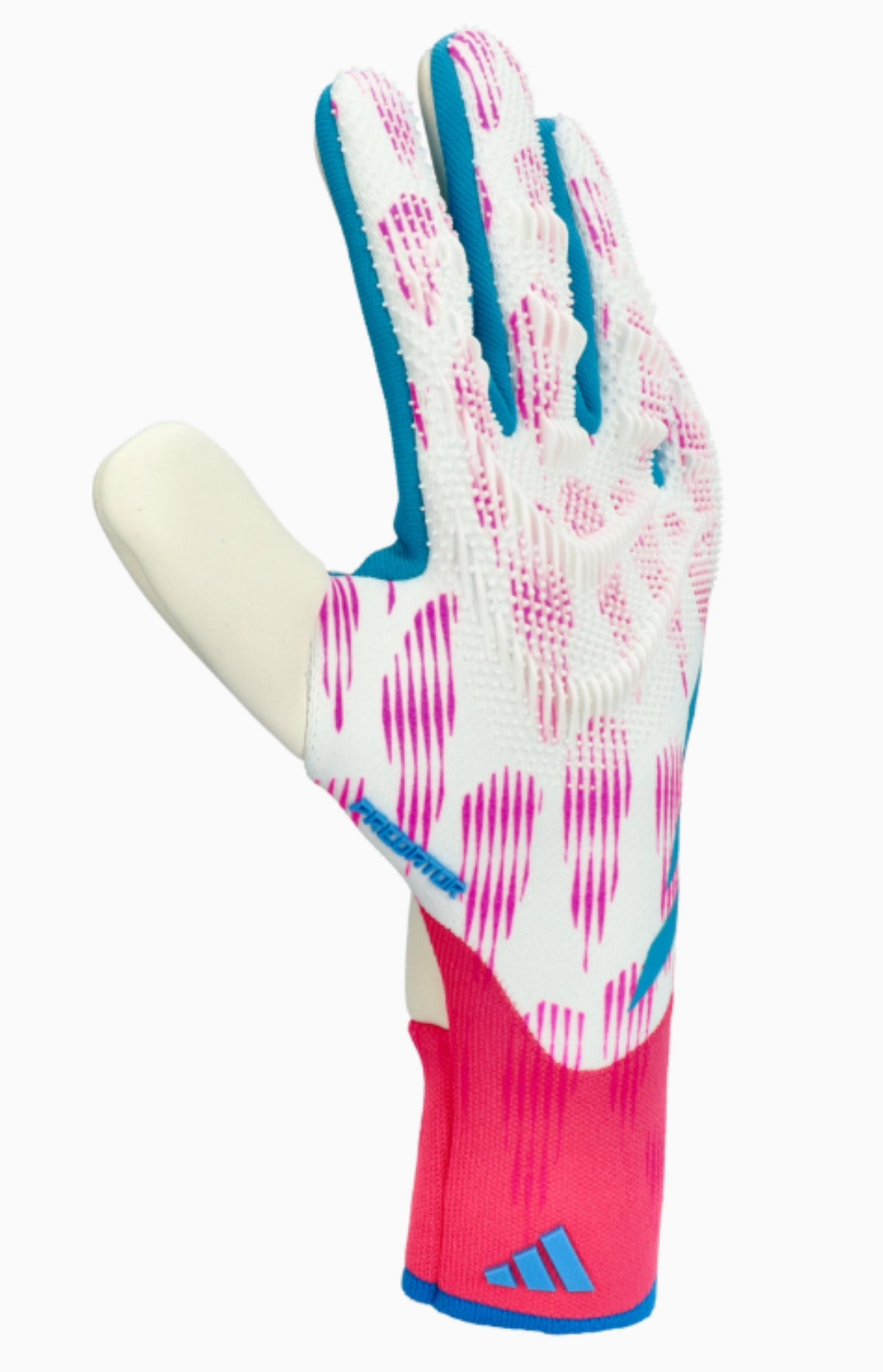 Adidas Adidas U Predator Pro Goalkeeper Glove - White/Blue/Pink (JD9086)