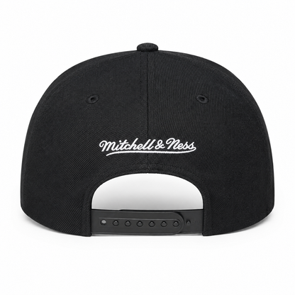 Mitchell & Ness MLB Toronto Blue Jays Cooperstown Sidepatch Original Fit Snapback Hat - Black