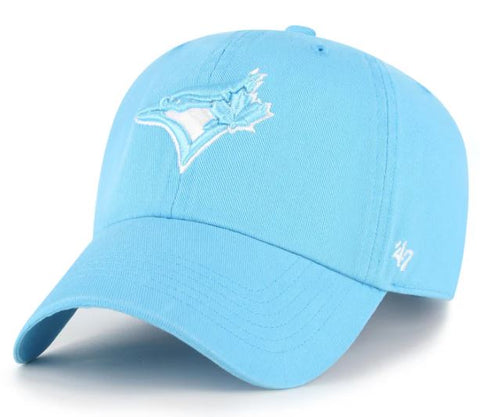 '47 MLB Toronto Blue Jays Bright Side Clean Up Adjustable Hat - Caribbean Blue