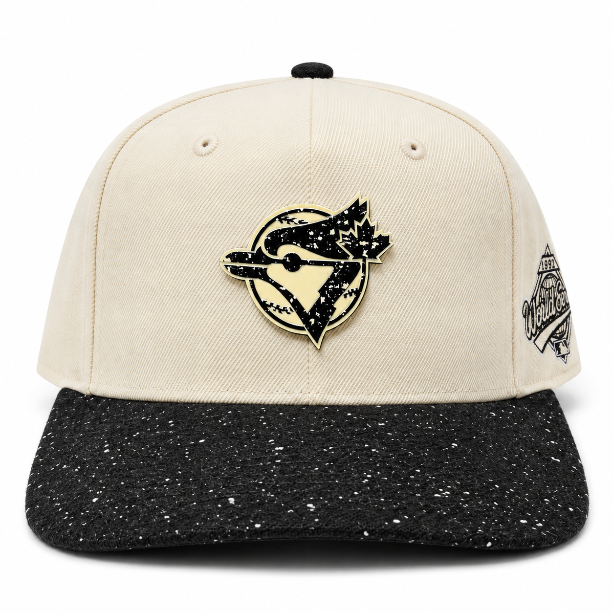 Mitchell & Ness MLB Toronto Blue Jays Cooperstown 1992 World Series Snapback Hat - Cream/Black