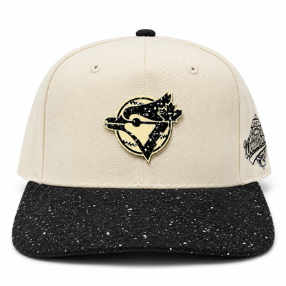 Mitchell & Ness MLB Toronto Blue Jays Cooperstown 1992 World Series Snapback Hat - Cream/Black