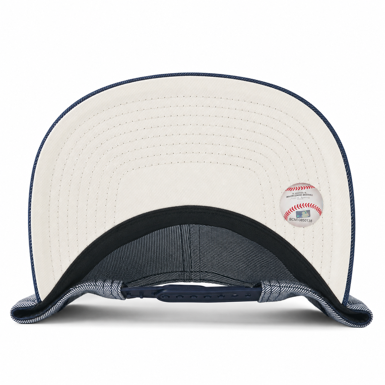 Mitchell & Ness MLB Toronto Blue Jays Denim Snapback Hat - Blue/Grey