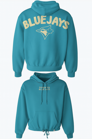 47 MLB Toronto Blue Jays Bright Side Venice Hood - Blue