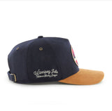 '47 NHL Winnipeg Jets Golden Age TT Hitch Snapback Hat - Black