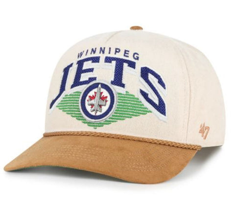 47 NHL Winnipeg Jets Pomona Wool Rope Hitch Adjustable Hat - Beige