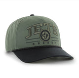 47 NHL Winnipeg Jets Roscoe Rope Option TT Hitch Snapback Hat - Green/Black