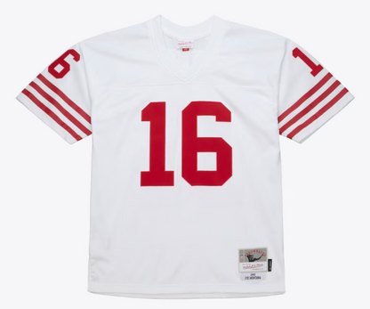 Mitchell & Ness NFL Joe Montana San Francisco 49ers 1990 Legacy Player Jersey - White/Red