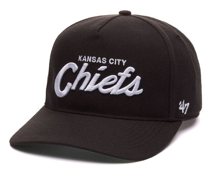 47 NFL Kansas City Chiefs Attitude Hitch Adjustable Snapback - Black
