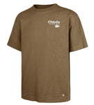 '47 NFL Kansas City Chiefs Men's Lateral Foundation Tee - Brown