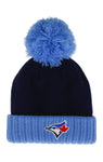 MLB Toronto Blue Jays Kids Heavy Knit Toque - Blue