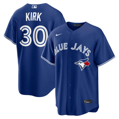 Nike MLB Toronto Blue Jays Alejandro Kirk Alternate Replica Jersey - Royal Blue