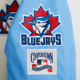 Pro Standard MLB Toronto Blue Jays Retro Classic Rib Wool Varsity Jacket – Cream/Blue