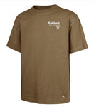 '47 NFL Las Vegas Raiders Men's Lateral Foundation Tee - Brown