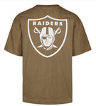 '47 NFL Las Vegas Raiders Men's Lateral Foundation Tee - Brown
