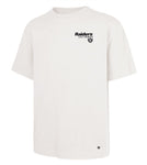 '47 NFL Las Vegas Raiders Men's Lateral Foundation Sandstone Tee - White