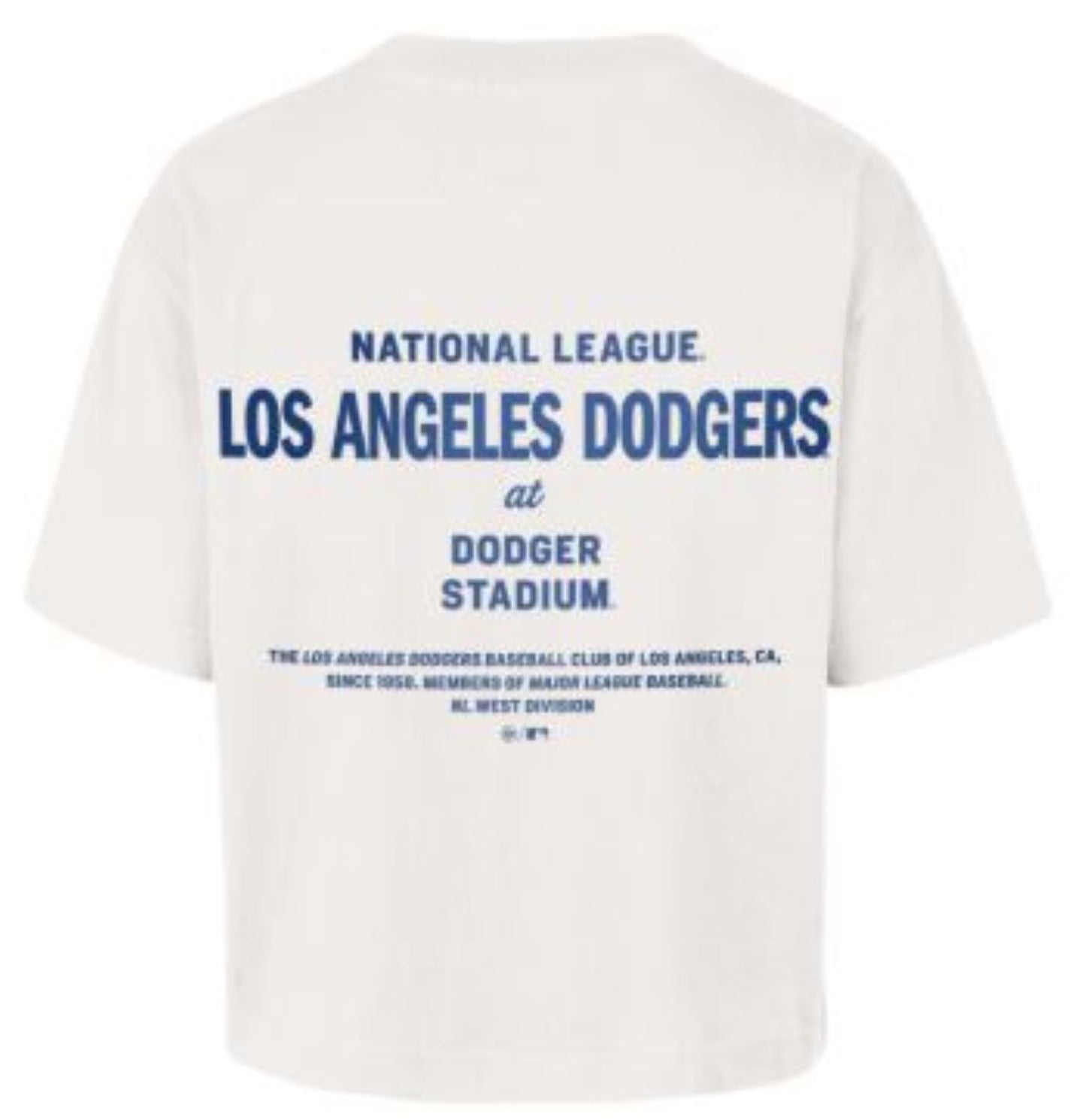 '47 MLB Los Angeles Women's Leon City Tee - White