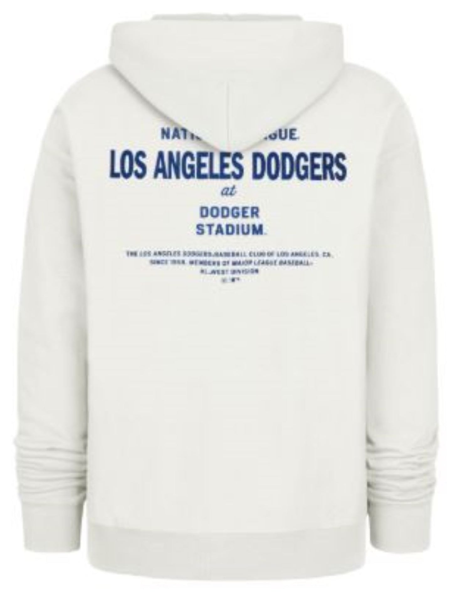 '47 MLB Los Angeles Dodgers Leon Foundation Hoodie - Cream