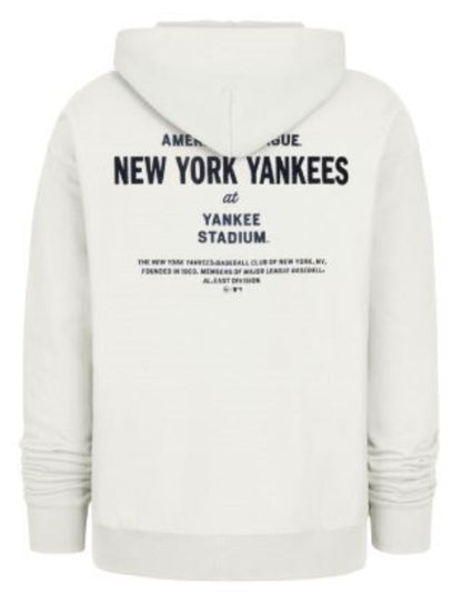 '47 MLB New York Yankees Leon Foundation Hoodie - Cream