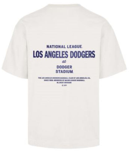 '47 MLB Los Angeles Dodgers Leon Foundation Tee - White