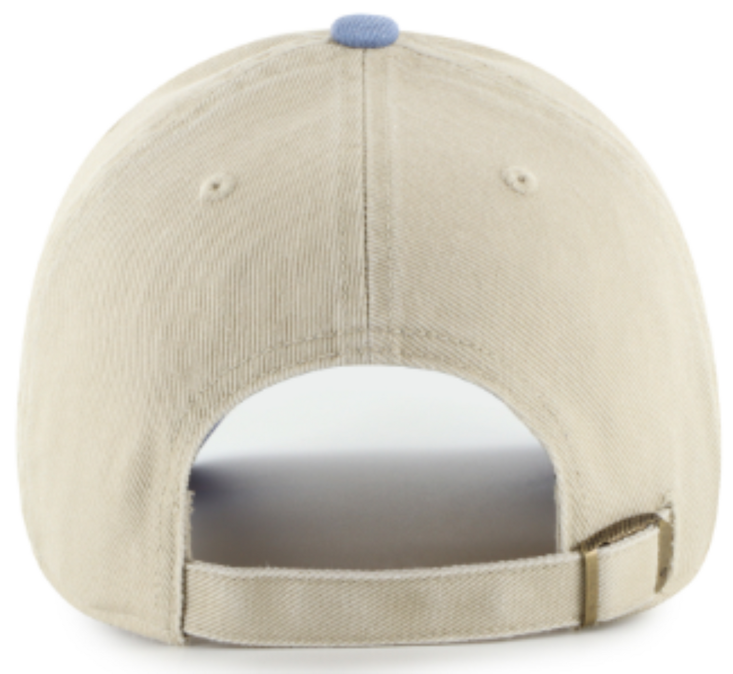 '47 NHL Edmonton Oilers Logo Line TT Clean Up Adjustable Cap - Tan/Blue