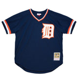 Men's Kirk Gibson Navy Detroit Tigers Cooperstown Collection Authentic Pullover Jersey