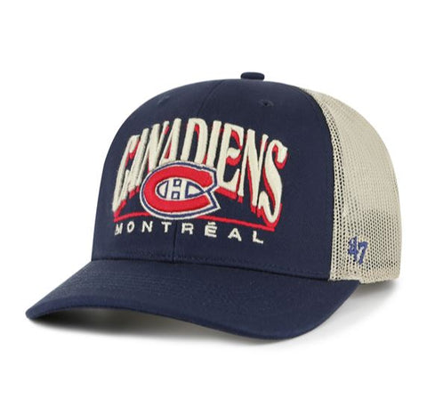 '47 NHL Montreal Canadiens Arid Trucker Adjustable Hat - Navy