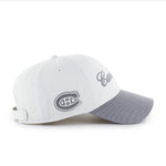 '47 NHL Montreal Canadiens Foundational TT Clean Up Hat - White/Grey