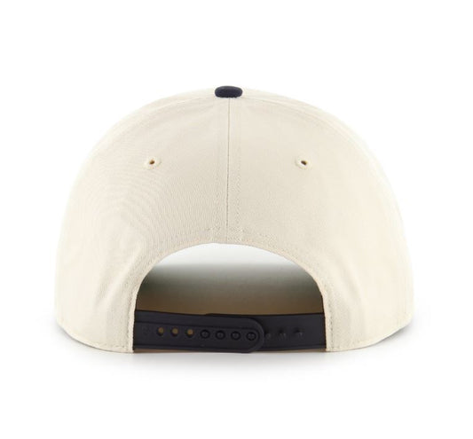 '47 NHL Montreal Canadiens Natural Rope TT Hitch Adjustable Snapback Hat - Beige/Navy