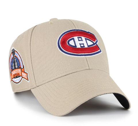 47 NHL Montreal Canadiens Sure Shot MVP Snapback Hat - Khaki