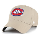 47 NHL Montreal Canadiens Sure Shot MVP Snapback Hat - Khaki