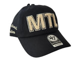 47 Montreal Canadiens Zoey Clean Up Adjustable Hat - Black