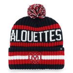 47 CFL Montreal Alouettes Bering Cuff Knit Hat - Red/Black
