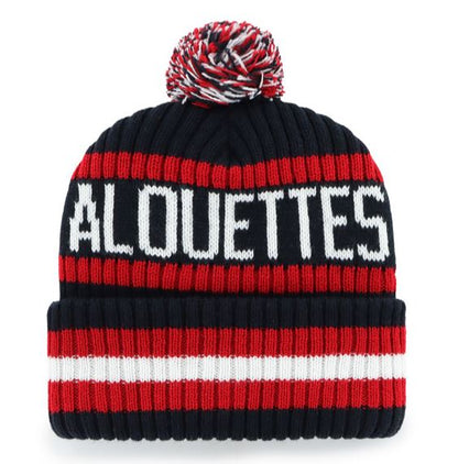 47 CFL Montreal Alouettes Bering Cuff Knit Hat - Red/Black