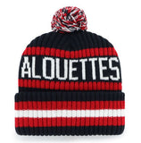 47 CFL Montreal Alouettes Bering Cuff Knit Hat - Red/Black
