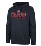 '47 NHL Montreal Canadiens Byline Headline Hoodie - Black