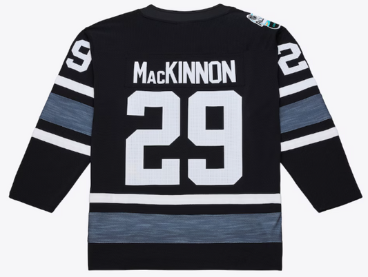 Mitchell & Ness NHL 2019 All-Star Game Colorado Avalanche Nathan MacKinnon Jersey - Black/White