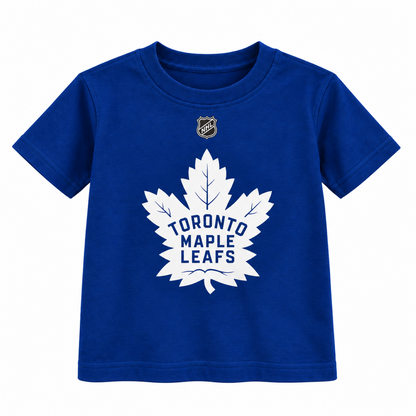 Fanatics NHL Toddler Toronto Maple Leafs Gavin McKenna #92 Player Name & Number Tee -  Royal Blue