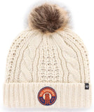 '47 Women's NHL Edmonton Oilers Meeko Cuff Knit Hat - Cream