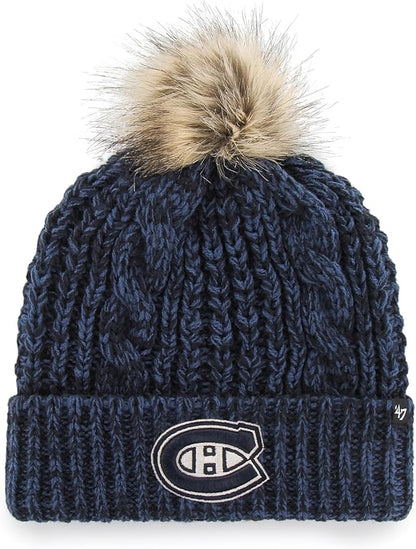 47 NHL Montreal Meeko Cuff Knit Hat Toque - Navy
