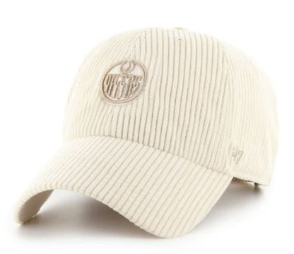 '47 NHL Edmonton Oilers Women's Mellow Clean Up Adjustable Hat - Cream