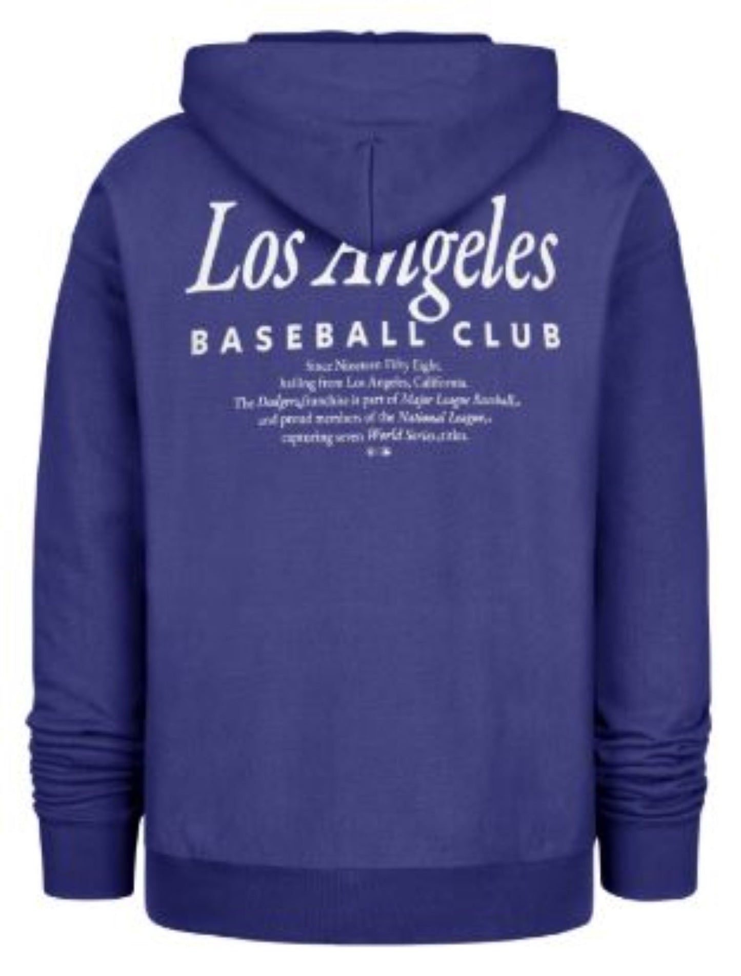 '47 MLB Los Angeles Dodgers Mondo Foundation Hoodie - Blue