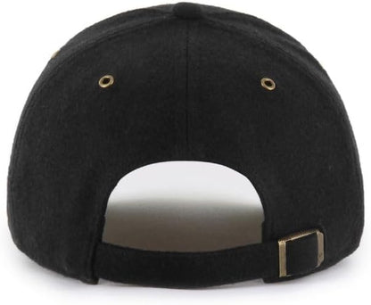 '47 NHL Montreal Canadiens Age TT Hitch Snapback Hat - Black/Gold