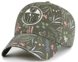'47 NHL Edmonton Oilers Women's Moss Verbena Clean Up Adjustable Hat - Green